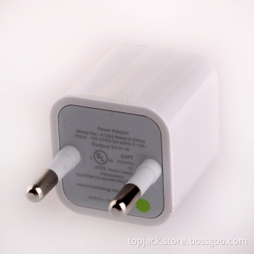 Ultra-Mini 500mA USB Power Adapter/Charger (100~240V/EU Plug)